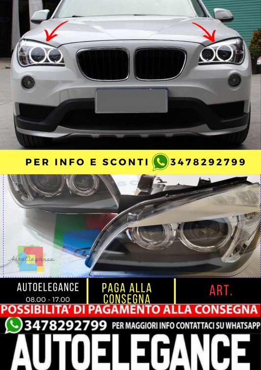 💥Pair of angel eyes headlights suitable for bmw X1 e84💥