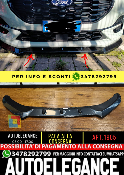💥1905 SPLITTER PUMA 2019-2024 ST-LINE NERO LUCIDO  💥