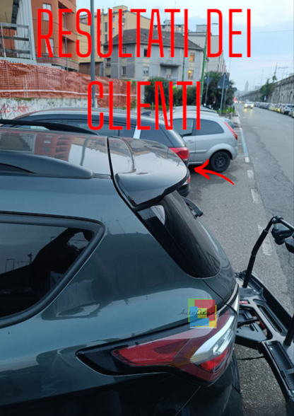 💥SPOILER PER IL TETTO ADATTO PER FORD KUGA II MK2 2012-2019 NERO LUCIDO💥