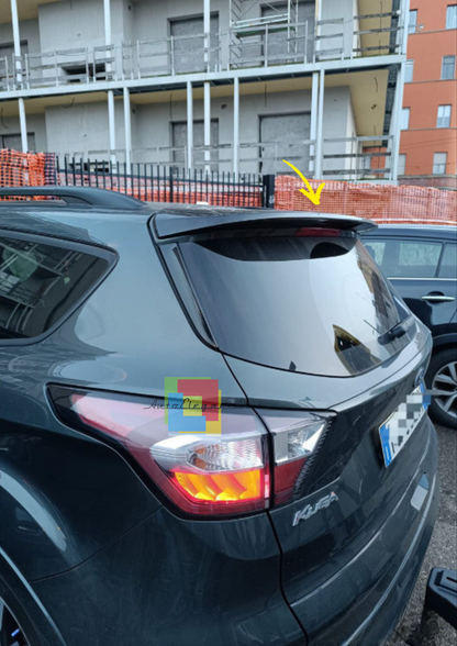 💥SPOILER PER IL TETTO ADATTO PER FORD KUGA II MK2 2012-2019 NERO LUCIDO💥