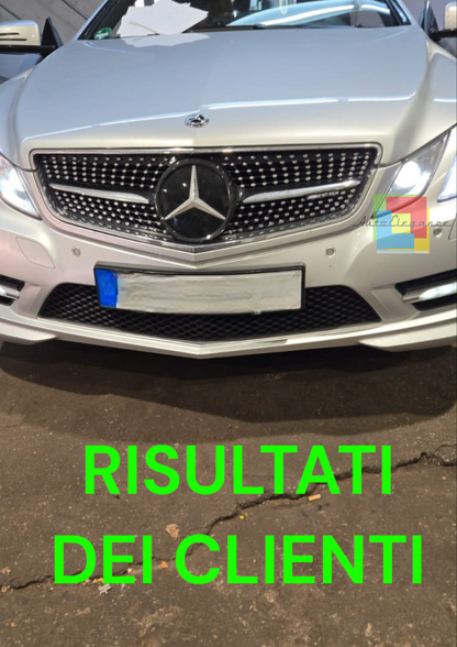 💥1889 GRIGLIA CLASSE E W207 C207 A207 2009-2013 COUPE CABRIO LOOK AMG DIAMANT💥