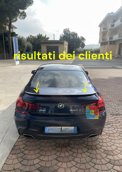 💥BMW SERIE 6 F13 COUPE SPOILER POSTERIORE SUL COFANO DESIGN M6💥