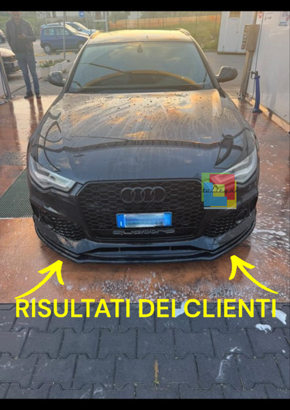 ✨0021 SPLITTER ADATTO PER AUDI A6 paraurti sline 11-14✨