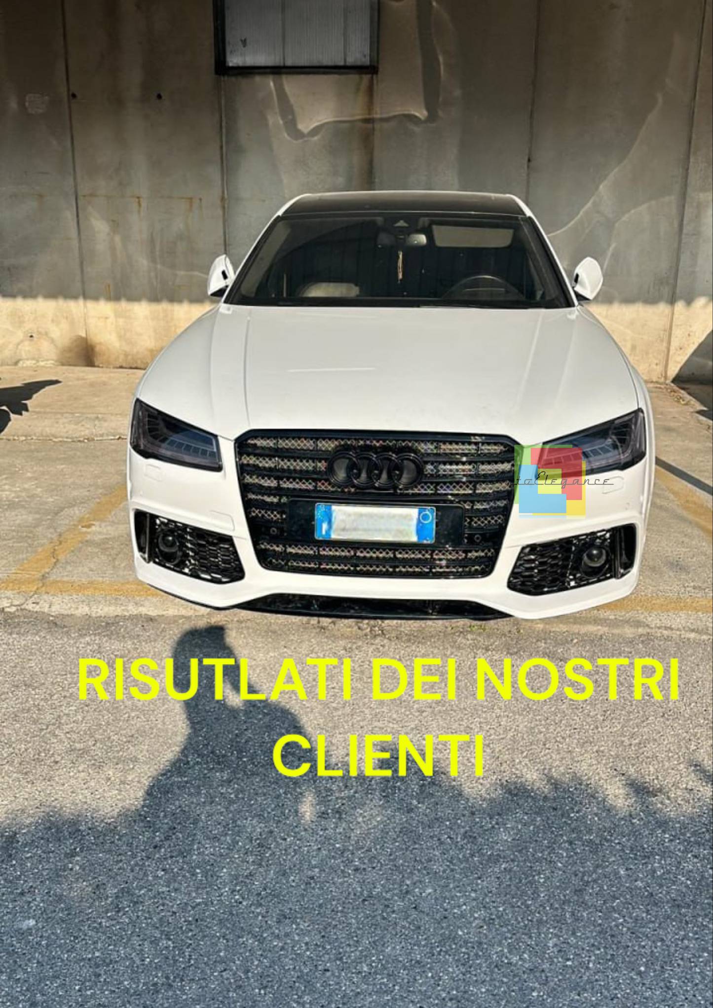 ✨Paraurti anteriore adatto per Audi A8 D4 Facelift D4.5 (2014-2017) RS Design✨
