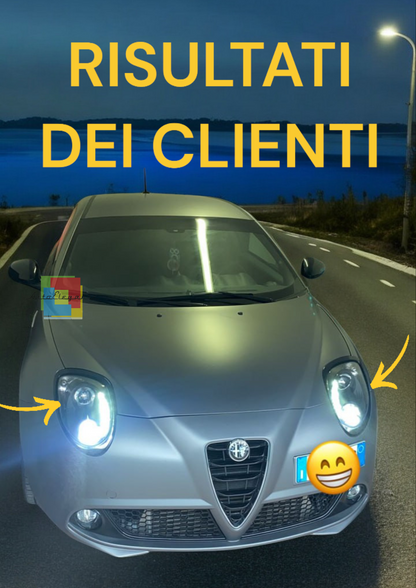 💎PAIR OF FRONT HEADLIGHTS SUITABLE FOR ALFA ROMEO MITO 2008+💎