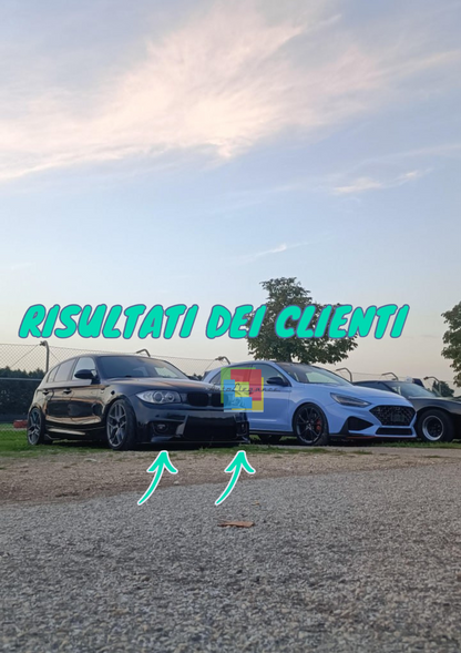 ⭐BMW SERIE 1 F20 F21 2015+ LIP SPOILER SOTTO PARAURTI ANTERIORE⭐