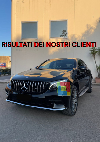 🌙0372 Radiatore Griglia Cromata adatto per Mercedes GLC X253 Coupé C253 15-19🌙
