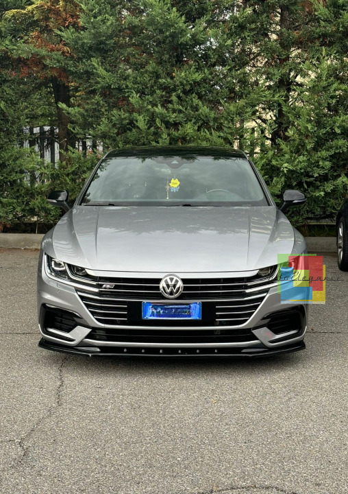 1260⭐SPLITTER SUITABLE FOR VW ARTEON 2017-2020 RLINE GLOSSY BLACK⭐ 