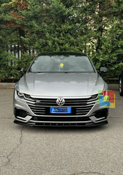 1260⭐SPLITTER SUITABLE FOR VW ARTEON 2017-2020 RLINE GLOSSY BLACK⭐ 