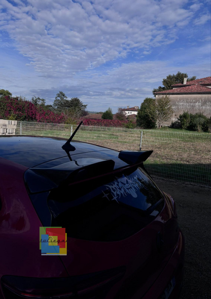 1834⭐SPOILER ADATTO PER RENAULT CLIO 5 V 2019+ GREZZO CUP⭐