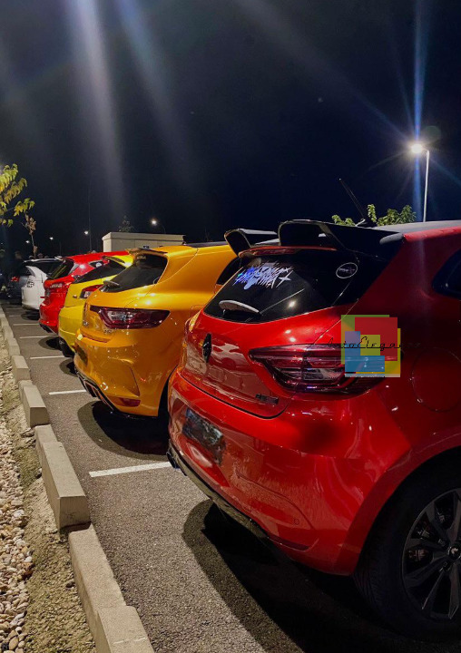 1834⭐SPOILER ADATTO PER RENAULT CLIO 5 V 2019+ GREZZO CUP⭐