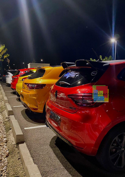 1834⭐SPOILER ADATTO PER RENAULT CLIO 5 V 2019+ GREZZO CUP⭐