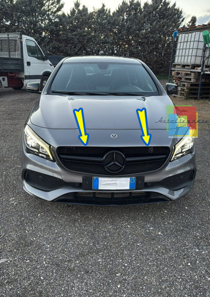 ✨MERCEDES CLA W117 2013 ONWARDS AMG FRONT GRILLE BLACK HONEYCOMB PROFILE✨ 