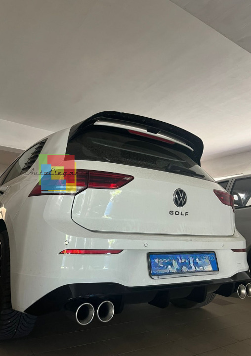 ⭐2004  Spoiler adatto per VW VOLKSWAGEN Golf MK 8 R 2020+ nero⭐