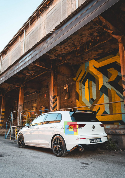 ⭐2004  Spoiler adatto per VW VOLKSWAGEN Golf MK 8 R 2020+ nero⭐