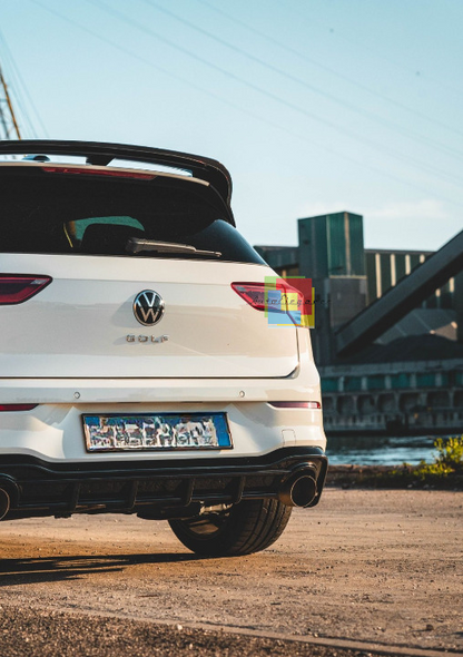 ⭐2004  Spoiler adatto per VW VOLKSWAGEN Golf MK 8 R 2020+ nero⭐