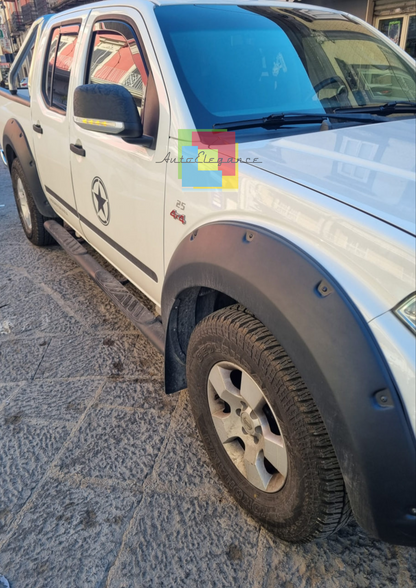 1802⭐PARAFANGHI ADATTO PER NISSAN NAVARA NP300 (D23) 14-17 NERO OPACO NO ADBLUE⭐