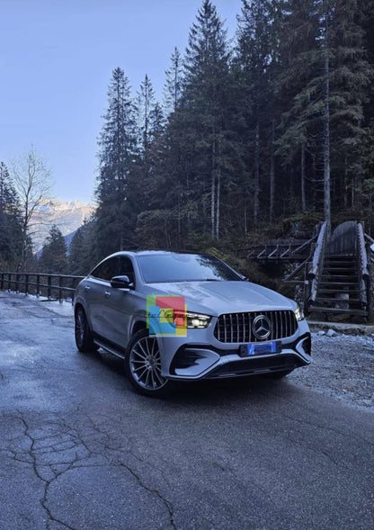 🔥Griglia sportiva CROMATA adatto per Mercedes V167 GLE RESTYLING (2023+) AMG🔥