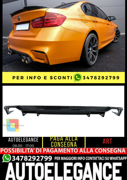 ⭐Spoiler cofano bagagliaio adatto per BMW Serie 3 F30 (2011-2019) M4 CSL Design⭐