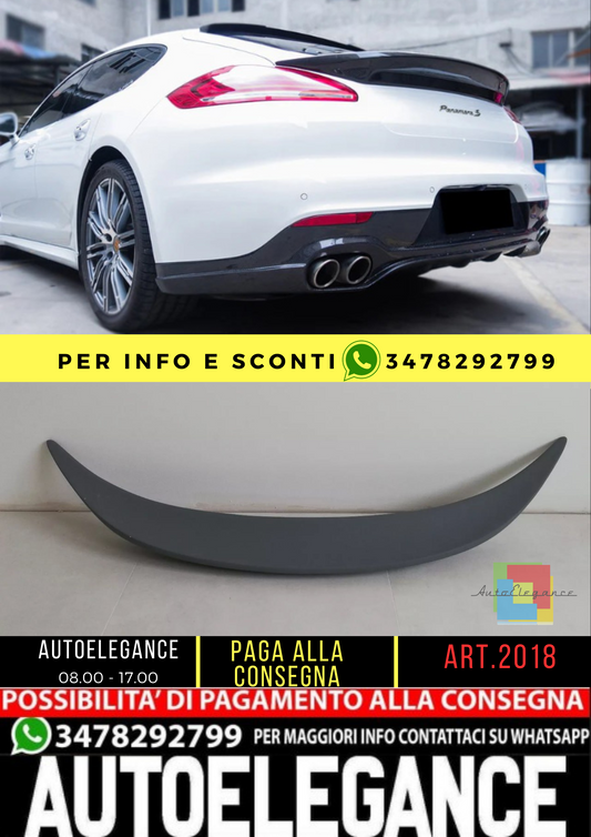 ⭐SPOILER ADATTO PER PORSCHE PANAMERA 2009-2016 GREZZO⭐