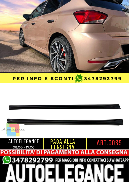 ⭐MINIGONNE ADATTE PER SEAT IBIZA 2017+ LOOK TUNING ⭐