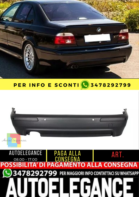 ⭐Paraurti per BMW 5 E39 1995-2003 M5 Design PDC Diffusore lato sinistro⭐