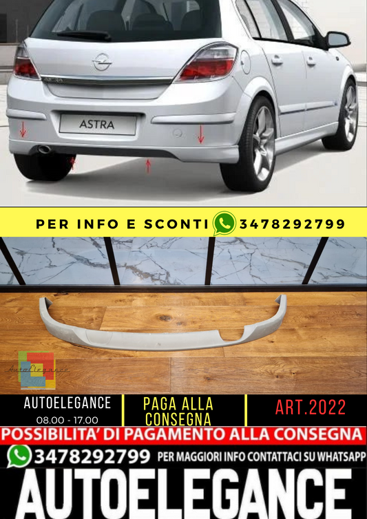 ⭐DIFFUSORE ASTRA H 2005-2009 5 PORTE LOOK OPC GREZZO⭐