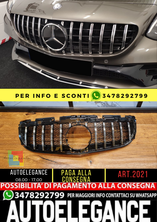 ⭐GRIGLIA SLC R172 2016-2020 LOOK GT CROMATA⭐