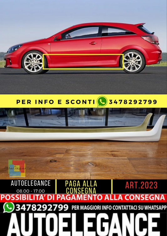 ⭐MINIGONNE ASTRA H 2005-2009 3 PORTE LOOK OPC GREZZO⭐