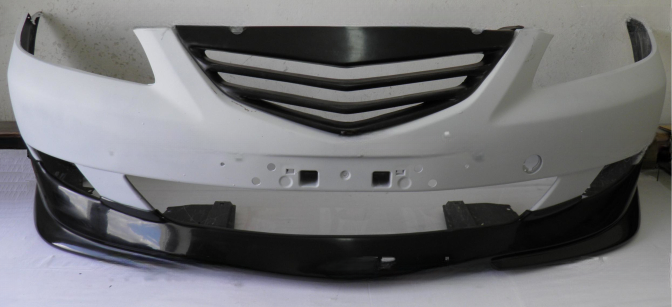 ❤️Spoiler anteriore compatibile con MAZDA 6 2002–2005 paraurti frontale sporti❤️