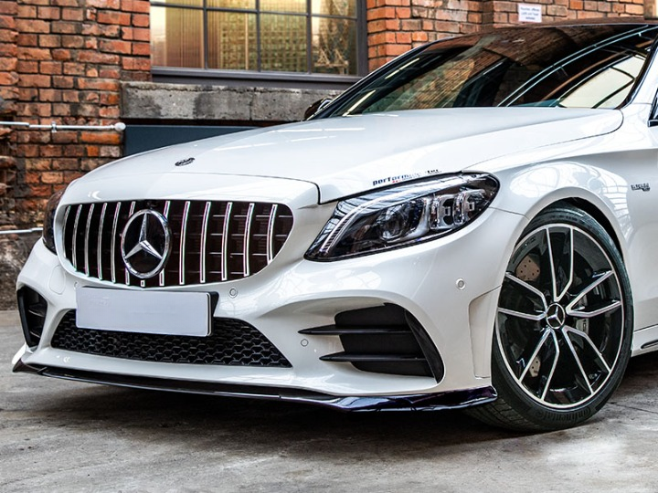 ART.5353   PARAURTI ANTERIORI  MERCEDES CLASSE C W205 18+