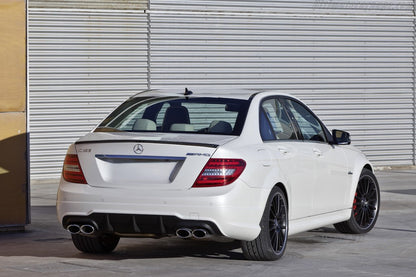 🔥REAR BUMPER C63 AMG LOOK FOR MERCEDES C-CLASS W204 SEDAN COUPE 2007–2015🔥