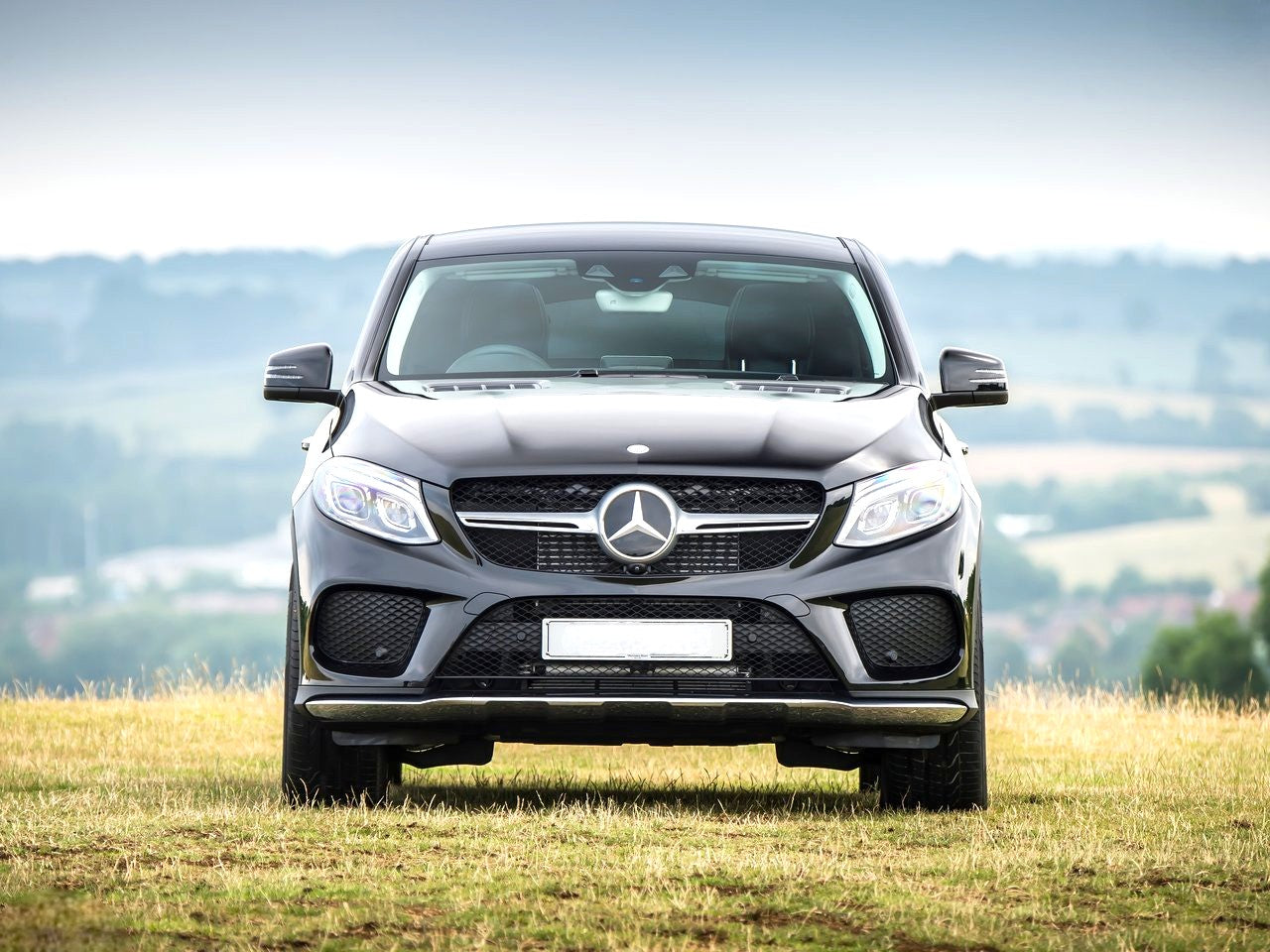 💥ART.3788 PARAURTI ANTERIORE SPORT adato per MERCEDES GLE C292 15-19 LOOK AMG💥