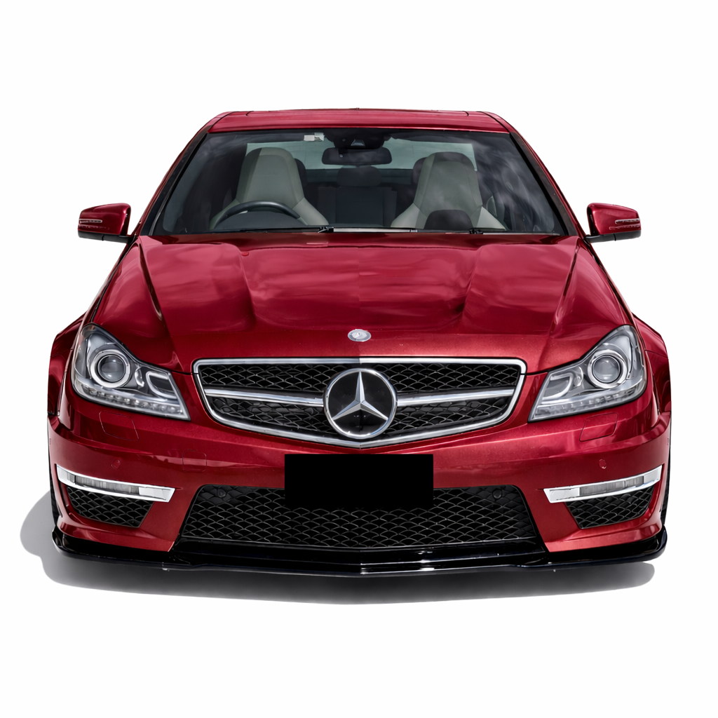 💫ART.9490 Splitter Anteriore Nero Lucido AMG per Classe C W204 2011-2014💫
