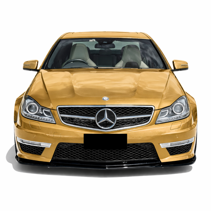 💫ART.9490 Splitter Anteriore Nero Lucido AMG per Classe C W204 2011-2014💫