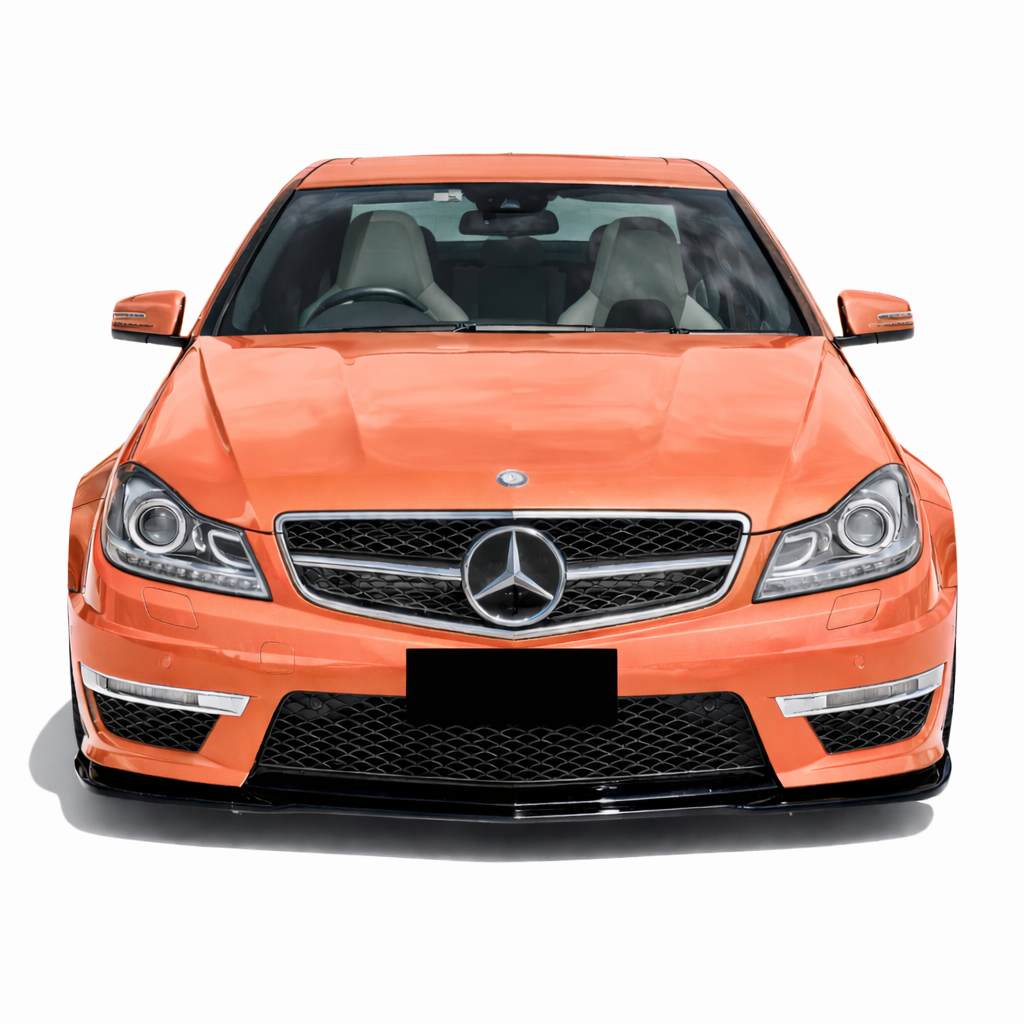 💫ART.9490 Splitter Anteriore Nero Lucido AMG per Classe C W204 2011-2014💫