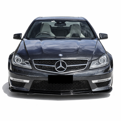 💫ART.9490 Splitter Anteriore Nero Lucido AMG per Classe C W204 2011-2014💫