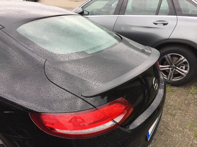 ❤️Tappo spoiler  ver.1 compatibile con MERCEDES Classe C W205 Coupé ❤️