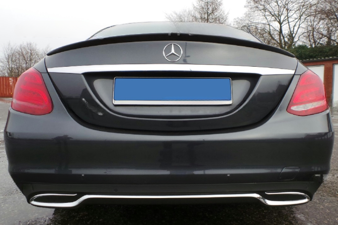 ❤️Tappo spoiler  ver.1 compatibile con MERCEDES Classe C W205 Berlin❤️
