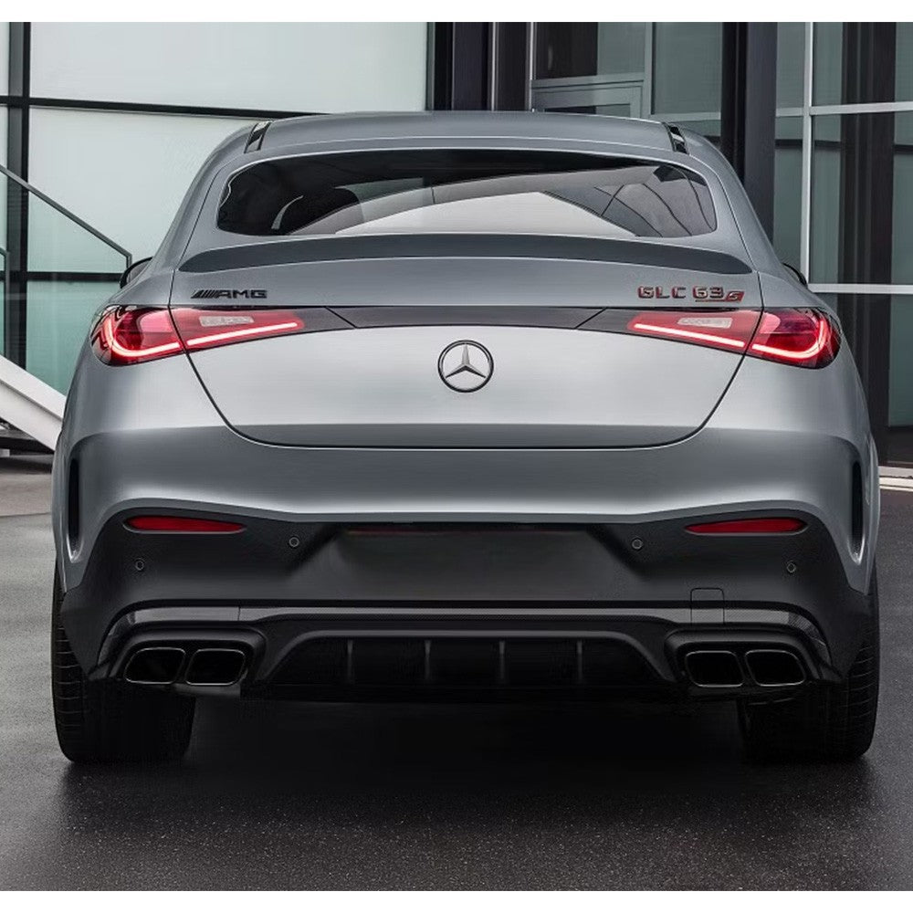 ❤️‍🔥Diffusore Adatti Per GLC63 AMG Look per Mercedes GLC C254 Coupe❤️‍🔥 + terminali