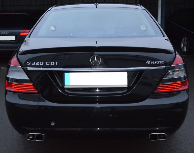 ❤️Spoiler posteriore compatibile con MERCEDES Classe S W221 (2005–2013)❤️