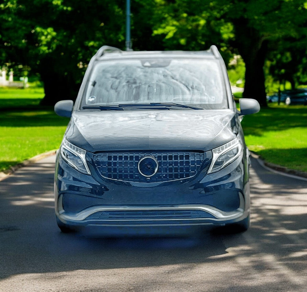 💯Griglia compatibile con Mercedes-Benz W447 classe V 16-19 nero💯