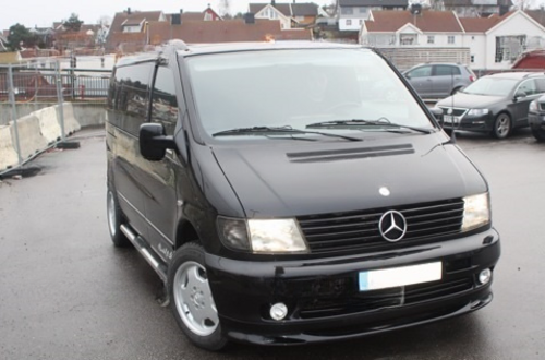 ❤️Spoiler paraurti anteriore compatibile con MERCEDES Vito I W638 (1996–2003)❤️