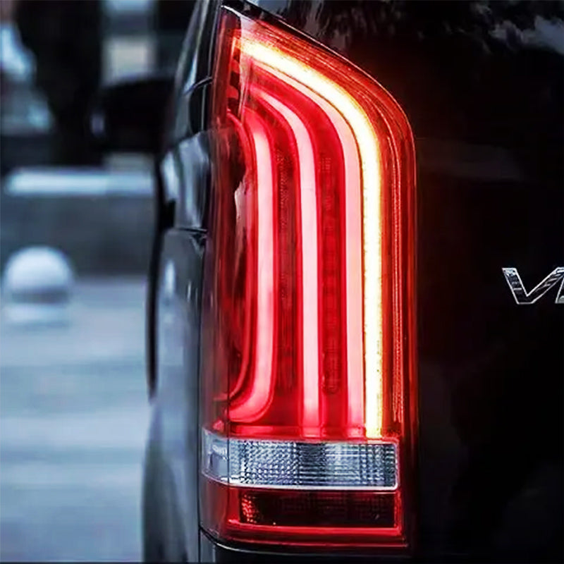 🔥 FANALI POSTERIORI A LED PER MERCEDES V-CLASS W447 (2014–2020) 🔥
