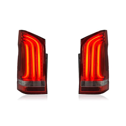 🔥 FANALI POSTERIORI A LED PER MERCEDES V-CLASS W447 (2014–2020) 🔥
