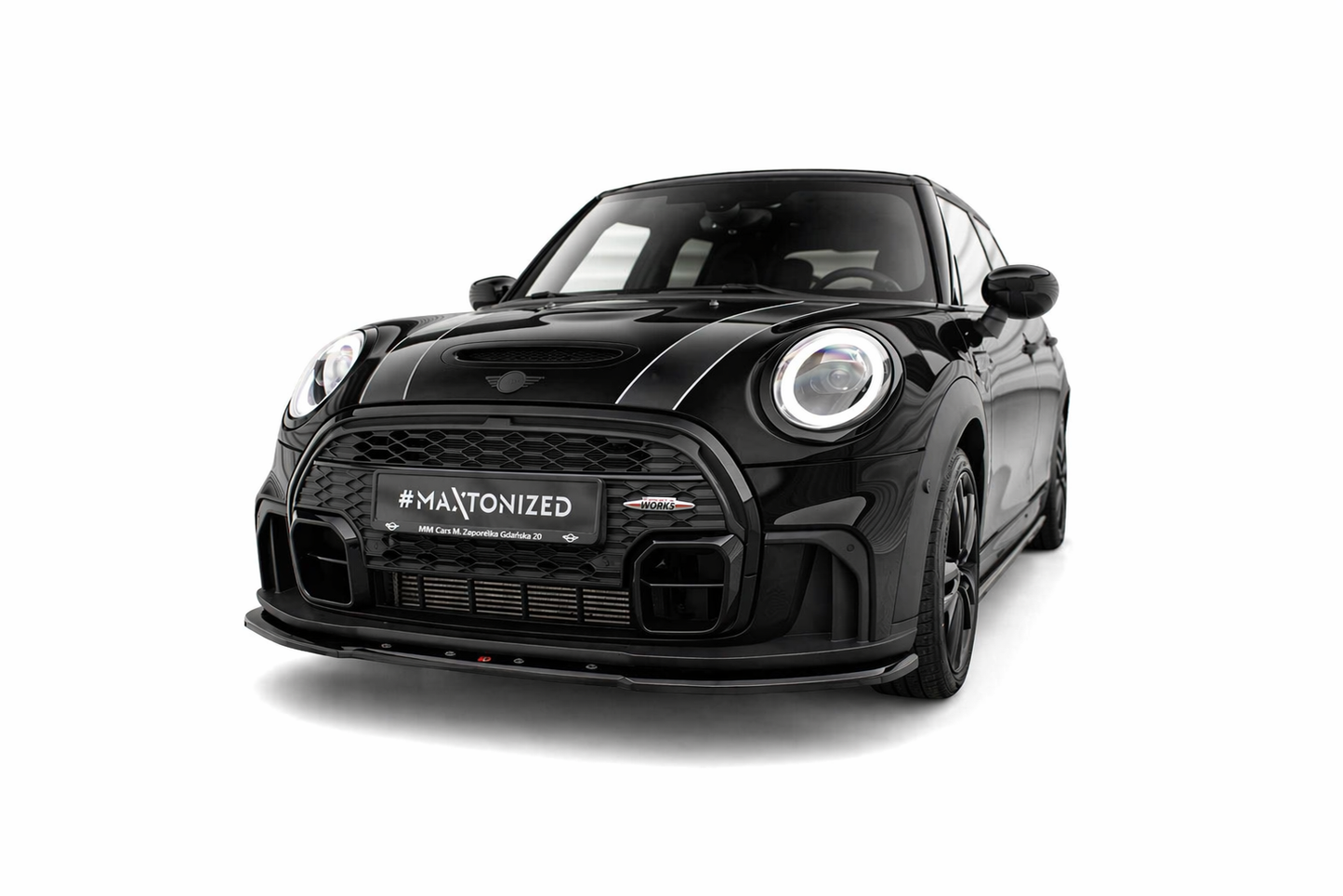 💫ART.9520 Splitter Anteriore V.1 per Mini Cooper S John Cooper Works F56💫