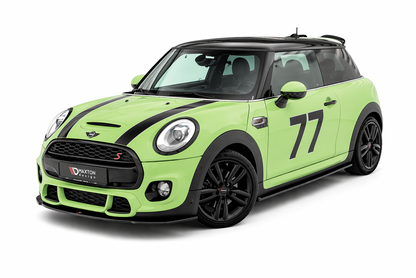 💫ART.9532 Splitter Nero Lucido per Mini Cooper S John Cooper Works F56💫