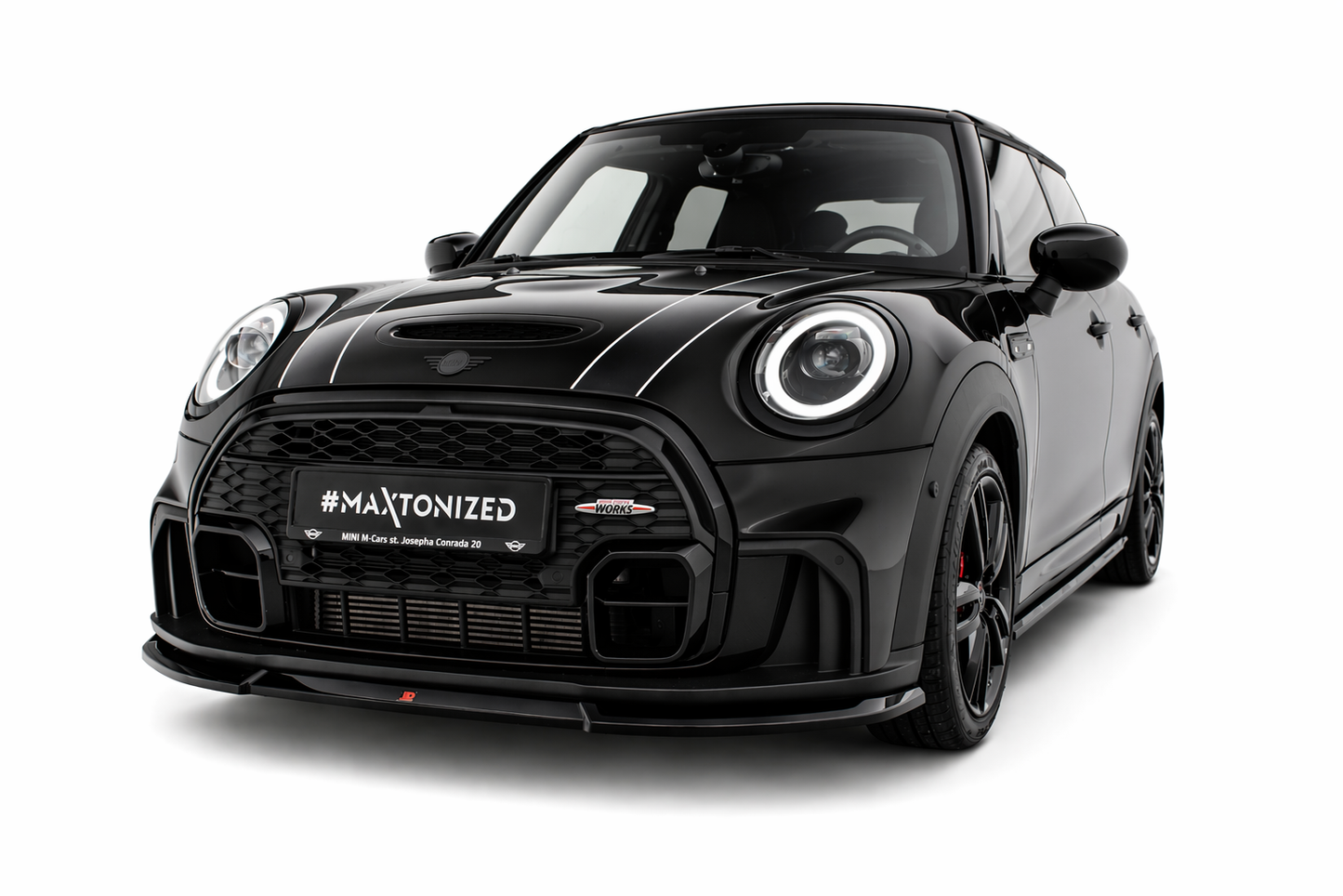 💫ART.9519 Splitter Anteriore V.2 per Mini Cooper S John Cooper Works F56💫