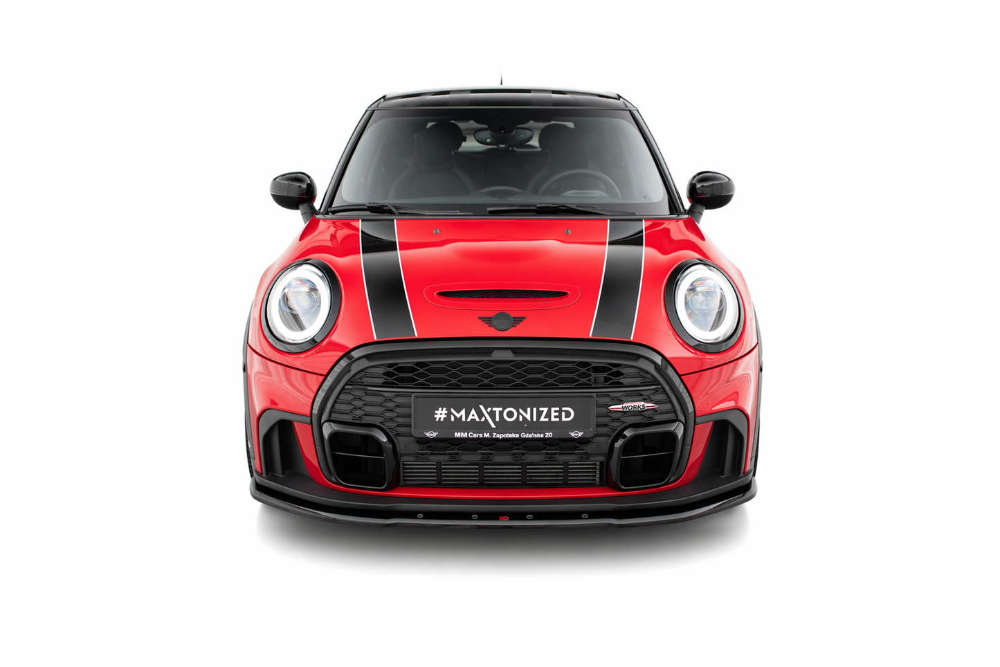 💫ART.9520 Splitter Anteriore V.1 per Mini Cooper S John Cooper Works F56💫