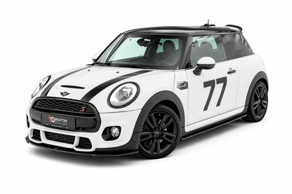 💫ART.9532 Splitter Nero Lucido per Mini Cooper S John Cooper Works F56💫